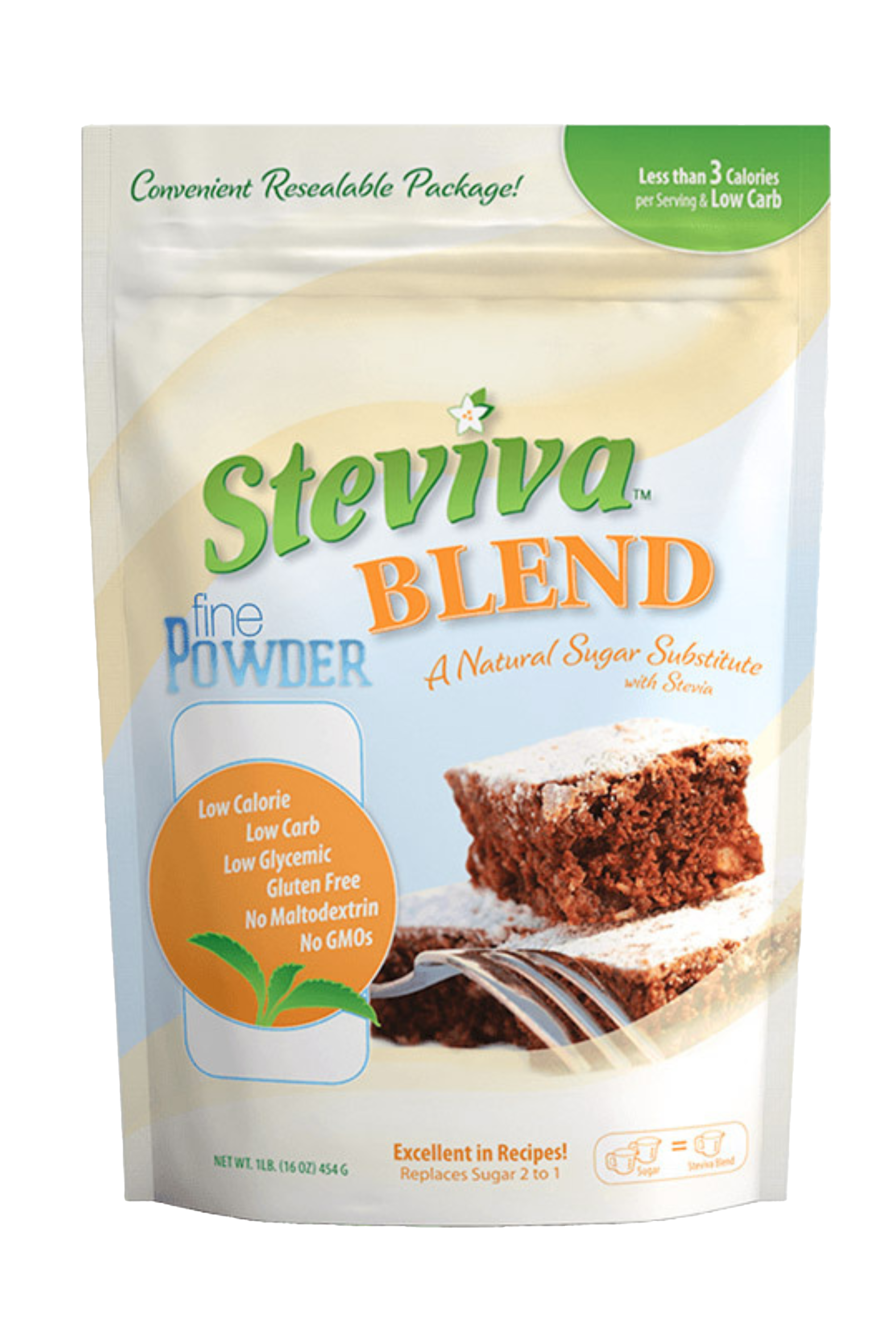 Steviva Blend Fine Powder | Erythritol & Stevia Blend